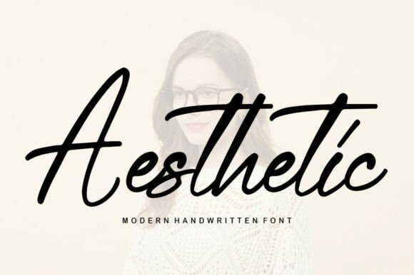 Aesthetic: The Flowing Handwritten Font for Modern Design