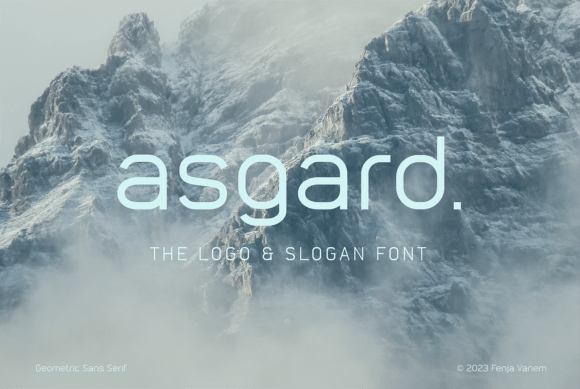 Asgard: A Modern Typeface for Elegant Branding