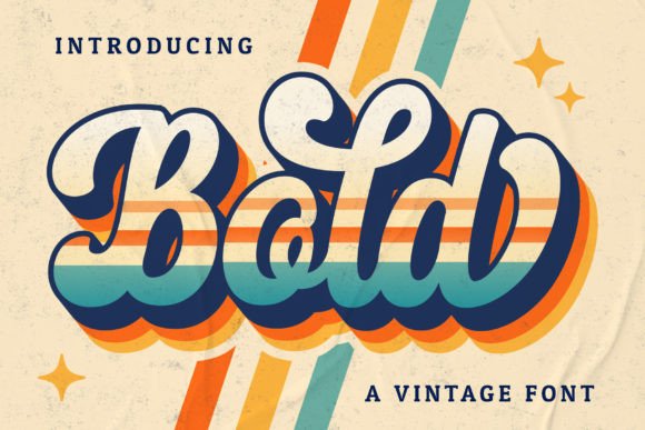 Bold Script: Mastering Vintage Design with This Script Font
