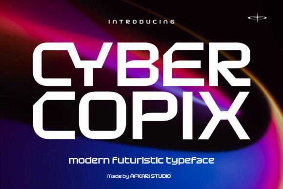 Cyber Copix: The Ultimate Sci-Fi Typeface for Digital Creators