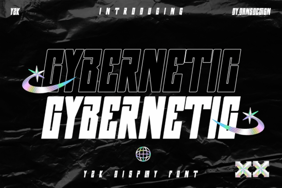 Cybernetic: The Ultimate Y2K Cyberpunk Display Font