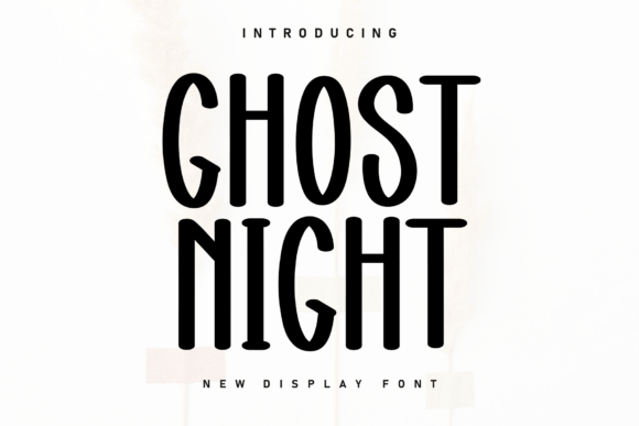 Ghost Night: A Handwritten Font for Authentic Design