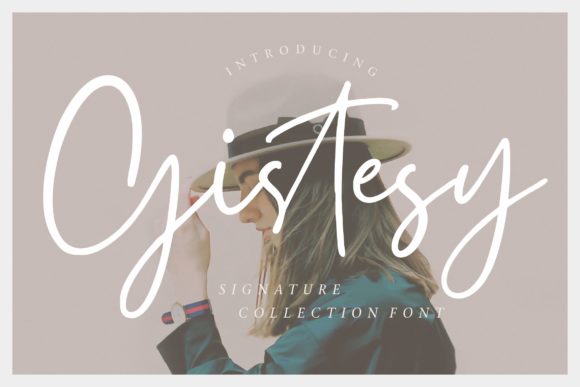 Gistesy: The Handwritten Font That Feels Like a Friend's Note