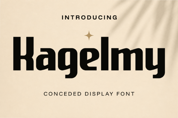 Kagelmy: The Modern Display Font for Bold Branding
