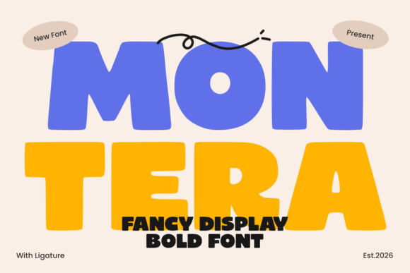 Montera: The Bold Sans Serif with a Playful Edge