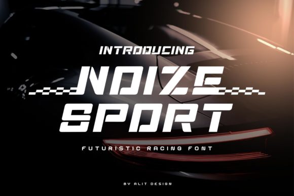 Noize Sport: The High-Speed Typeface for Bold Branding