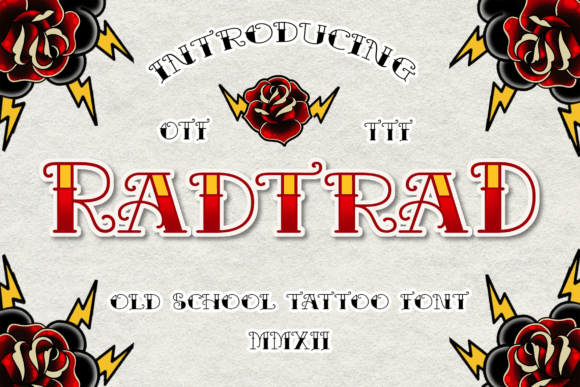Radtrad: The Blackletter Typeface with a Modern Edge