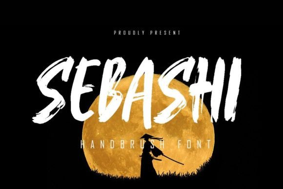 Sebashi: The Painted Display Font for Authentic Branding