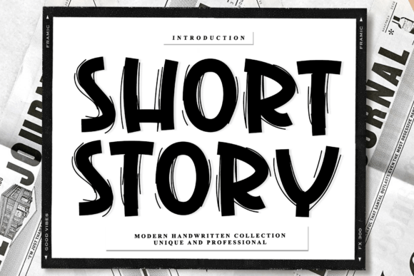 The Gentle Art of Storytelling with the Short Story Font