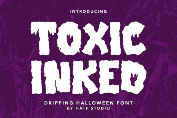 Toxic Inked: Unleashing Horror Vibes in Your Design Projects